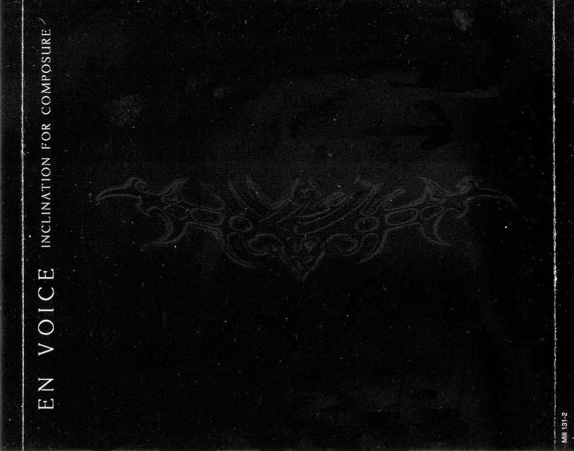 En Voice  Inclination For Composure : Back + Inlay